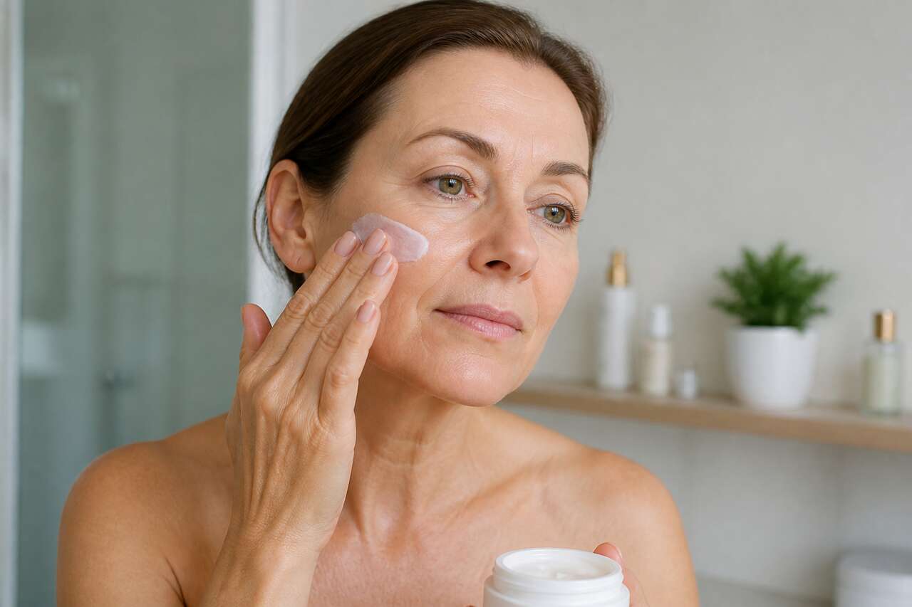 Quelle cr&egrave;me choisir pendant la m&eacute;nopause: actifs cl&eacute;s selon le niveau de s&eacute;cheresse