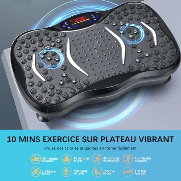 Découvrez notre test complet de la plateforme vibrante 2026 de Vibration Plate : bénéfices pour le drainage lymphatique, efficacité perte de poids et avis détaillé. 