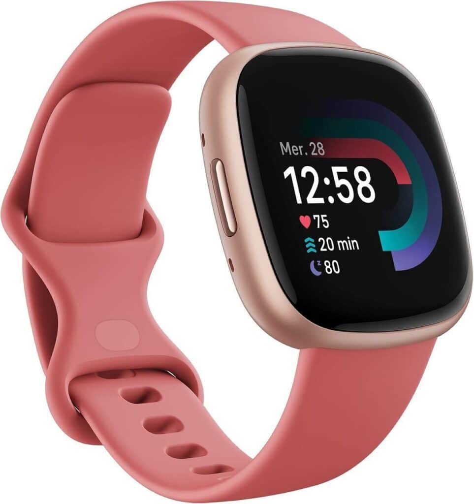 Test de la Google Fitbit Versa 4 : montre connectée sport avec gps intégré et 6 jours d'autonomie