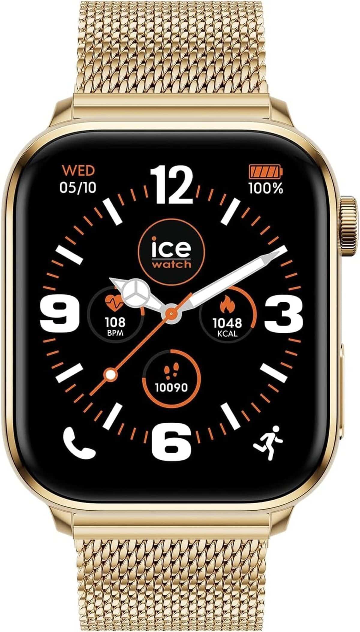Test de la montre ICE-WATCH Ice Smart 3.0 Gold Milanese 1.78 AMOLED GPS
