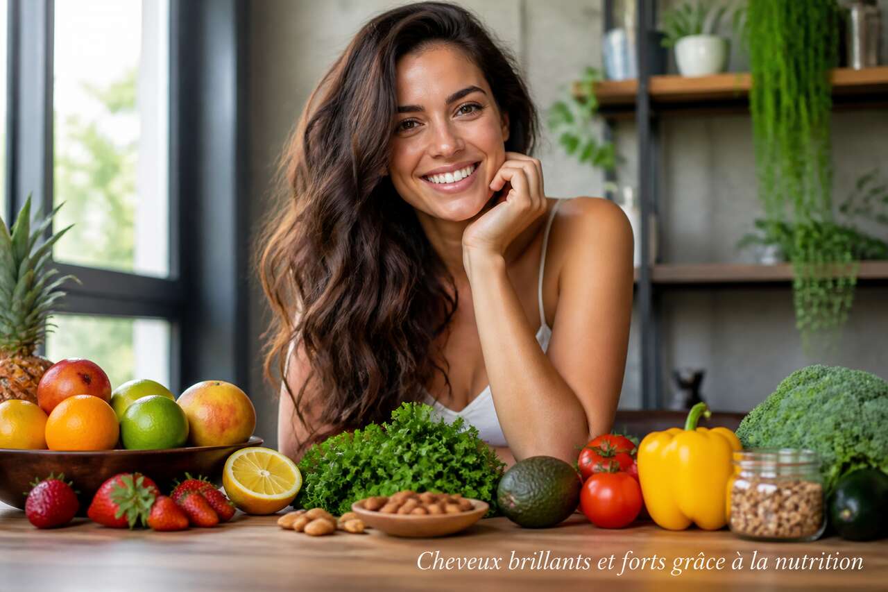 Comment avoir des cheveux brillants et forts grâce à la nutrition ?