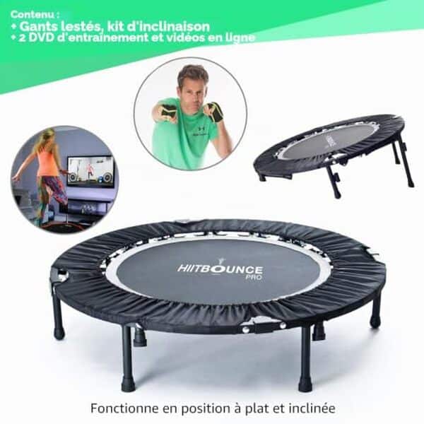Découvrez notre test détaillé du mini trampoline Hiit Bounce Pro avec inclinaison réglable. Fitness pliable, performant et efficace pour vos entraînements.