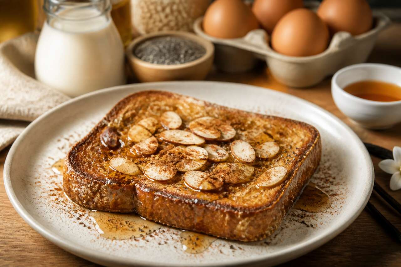 Pain perdu healthy : la recette équilibrée