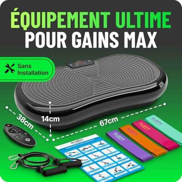 Découvrez notre test détaillé de la plateforme vibrante Bluefin Fitness Ultra Slim : puissance, compacité et efficacité pour vos séances de fitness à domicile.