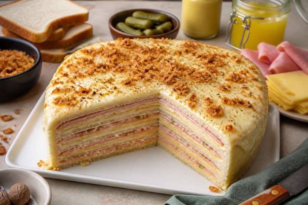 Recette de croque-cake facile et gourmand