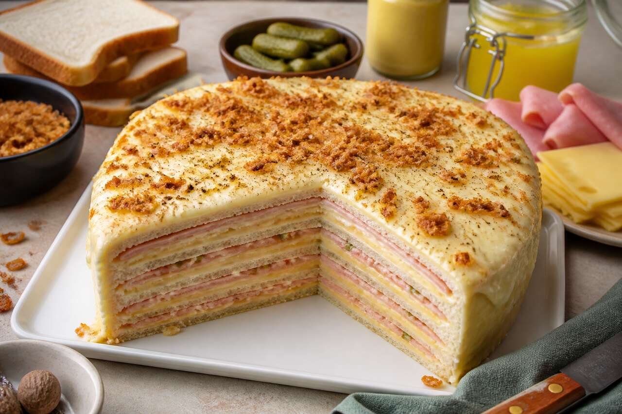 Recette de croque-cake facile et gourmand