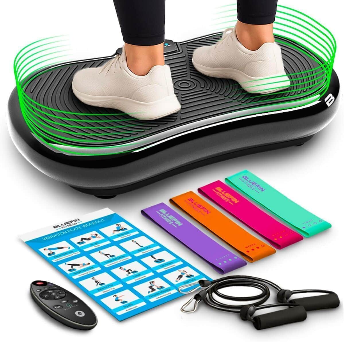 Test Bluefin Fitness plateforme vibrante Ultra Slim : puissance et compacité