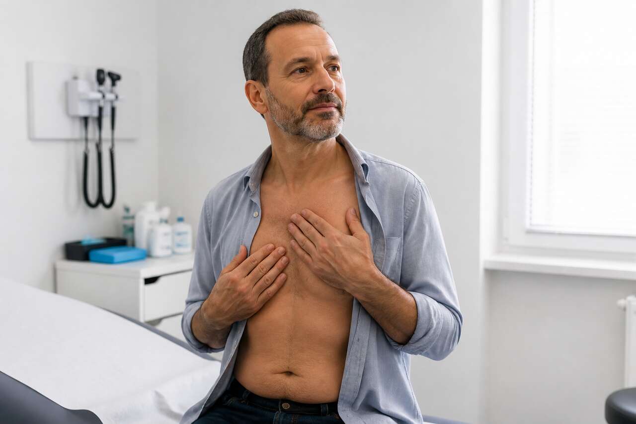 Gynécomastie: définition et différence avec la pseudo-gynécomastie Gynécomastie: définition et différence avec la pseudo-gynécomastie