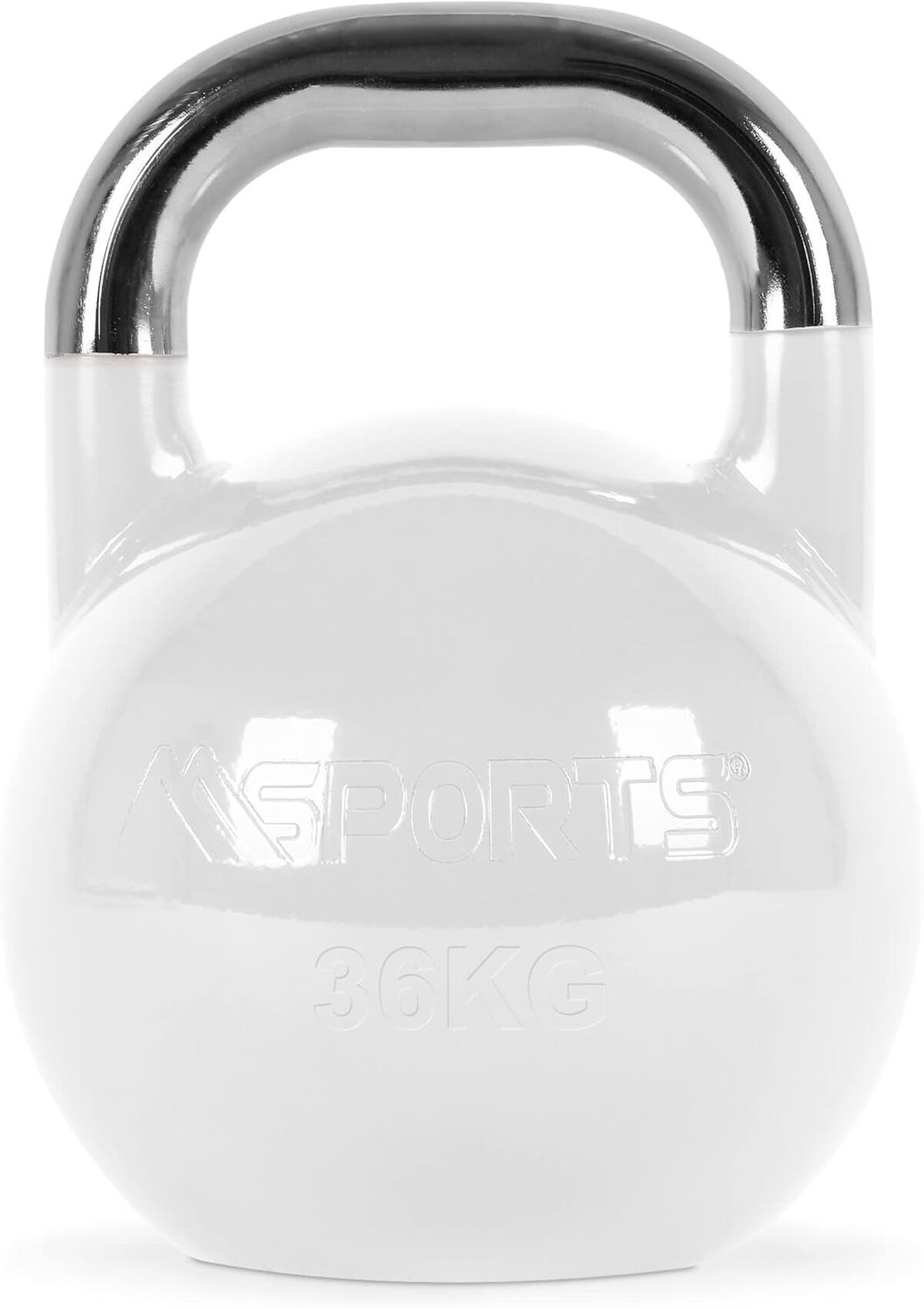 Test du kettlebell 36 kg gris : qualité studio pro