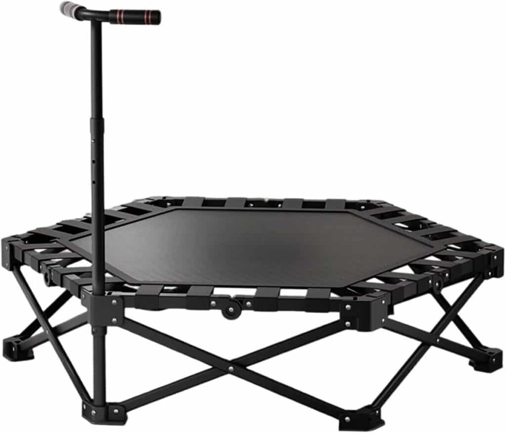 Test du trampoline fitness nid d'oiseau : pliable, robuste et silencieux