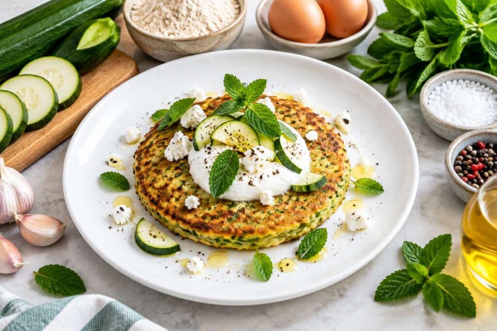 Galette de courgette minceur : recette délicieuse et saine