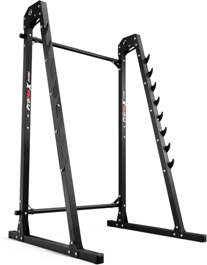 Test du rack K-Sport pour squat : sécurité et charge jusqu'à 280 kg