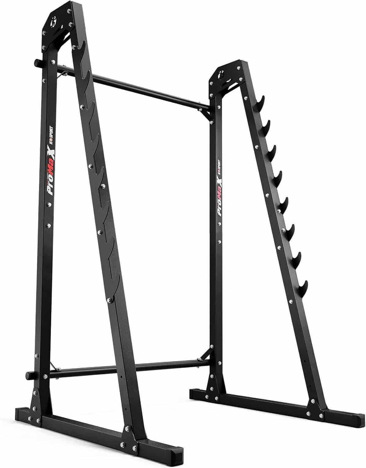 Test du rack K-Sport pour squat : sécurité et charge jusqu'à 280 kg