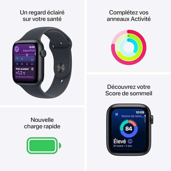 Découvrez notre test détaillé de l'Apple Watch SE 3 : connectivité, suivi de santé et performances. Comparaison, avantages et inconvénients de cette montre intelligente.
