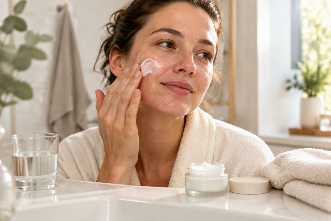 Routine visage anti-sécheresse : matin, soir et mode sos Routine visage anti-sécheresse : matin, soir et mode sos