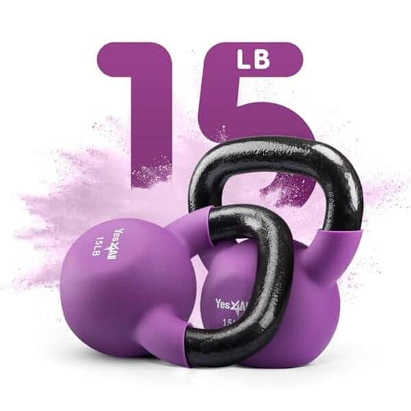 Test détaillé du kettlebell Yes4All Willowherb 6, 8 kg avec revêtement néoprène : performances, qualité et utilité pour vos entraînements.