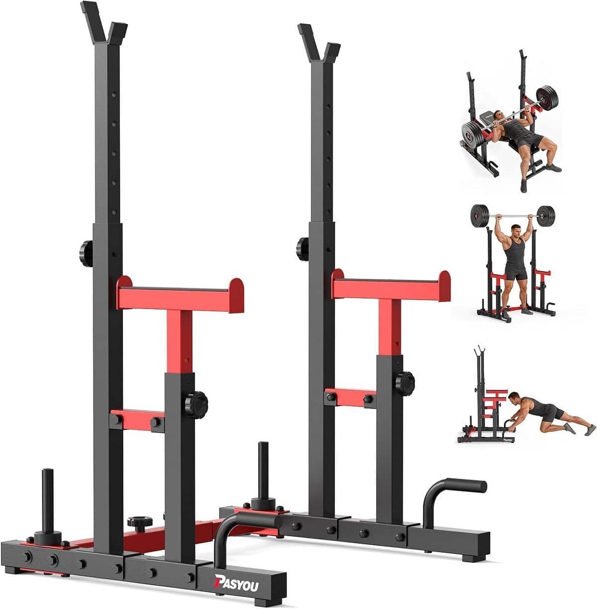 Test du squat rack multifonction PASYOU : puissance et robustesse