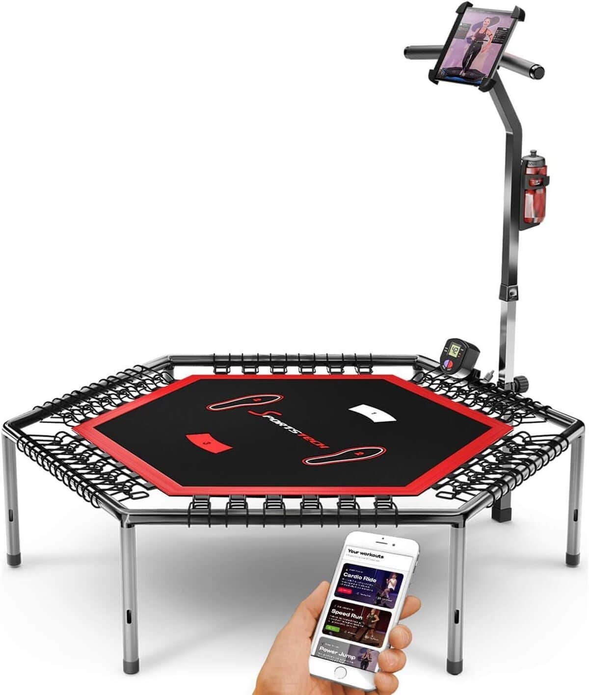 Test du trampoline fitness Sportstech HTX100